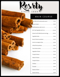Online Menu Maker Quick And Free Postermywall