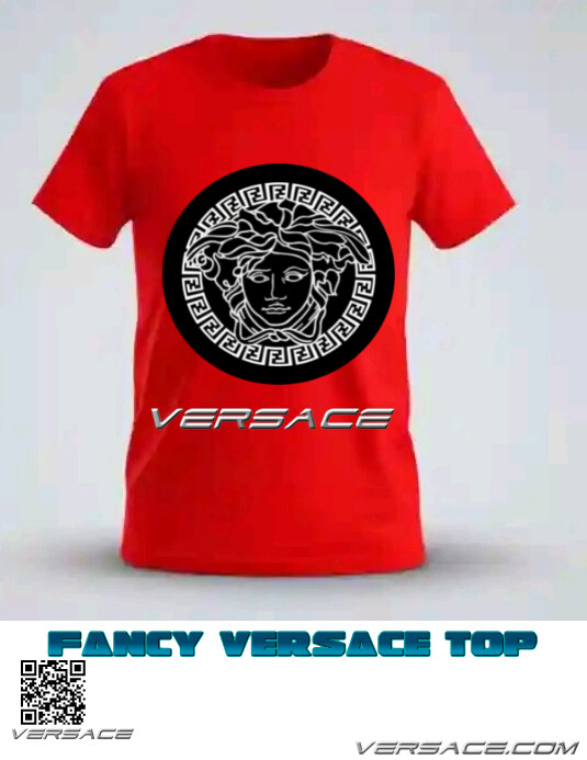 Fancy Versace top Flyer (US Letter) template