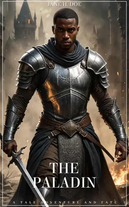 fantasy, adventure, medieval, book cover, fic Kindle/Book Covers template