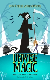 Fantasy and Magic Kid's Story Book Illustrati Kindle/Book Covers template