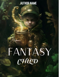 fantasy book covers Flyer (US Letter) template