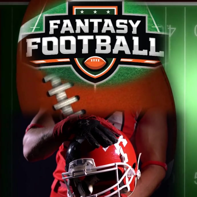 Fantasy Football Post Instagram template