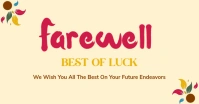 Farewell Facebook Shared Image template