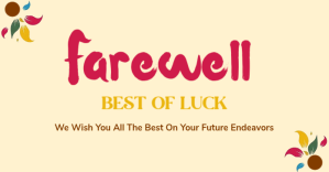 Farewell ภาพที่แชร์บน Facebook template