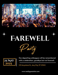 Farewell Flyer Template | PosterMyWall