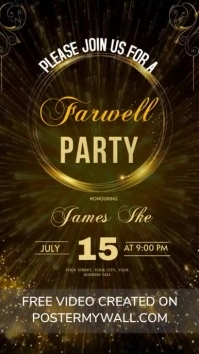 Farewell Instagram story template