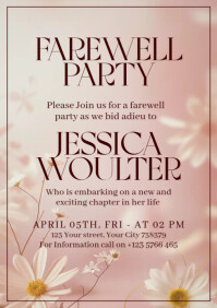 562+ Free Farewell Card Templates | PosterMyWall