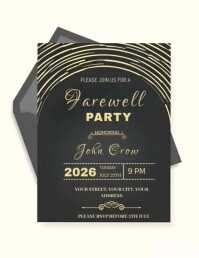 farewell party invitation flyer Template | PosterMyWall