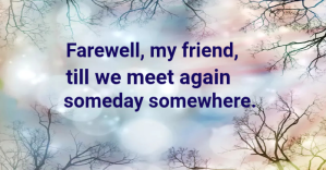 Farewell Quotes quotes (1) Annuncio Facebook template