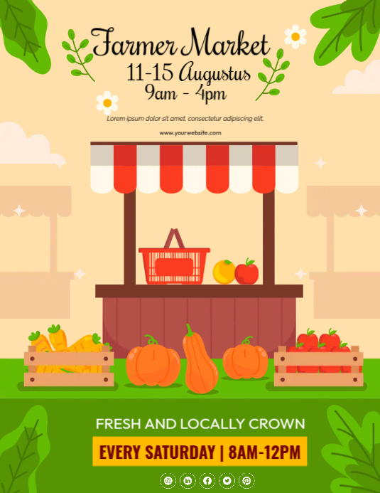 Farm Fresh Template PosterMyWall