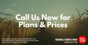 Farm Insurance Union facebook shared image delt Facebook-billede template