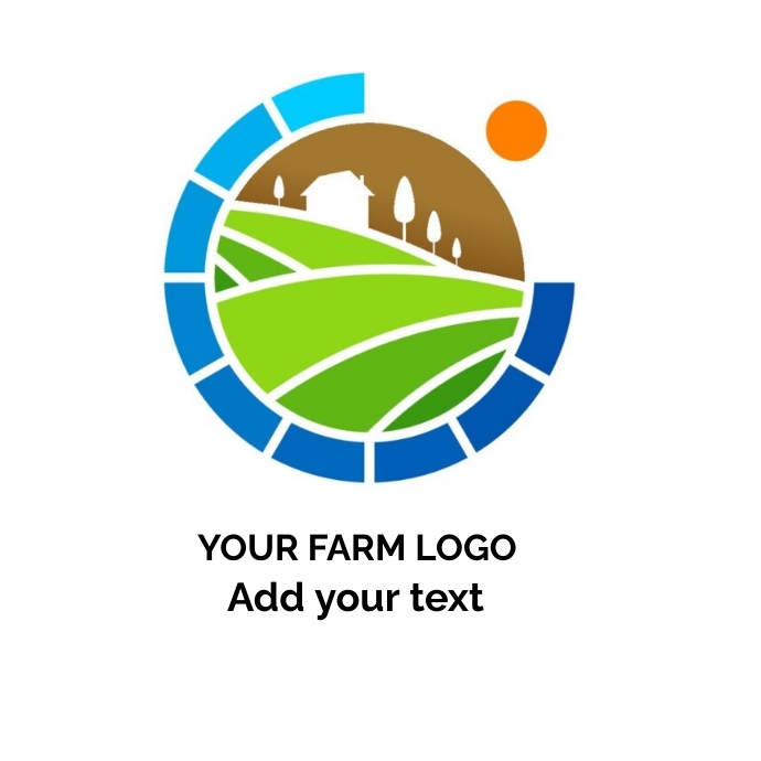 Farm Editable Logo Design Farm logo Template | PosterMyWall
