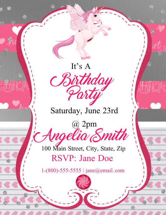 Unicorn Birthday Party