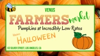 Farmers Market, Pumpkin Sale Digital Display (16:9) template