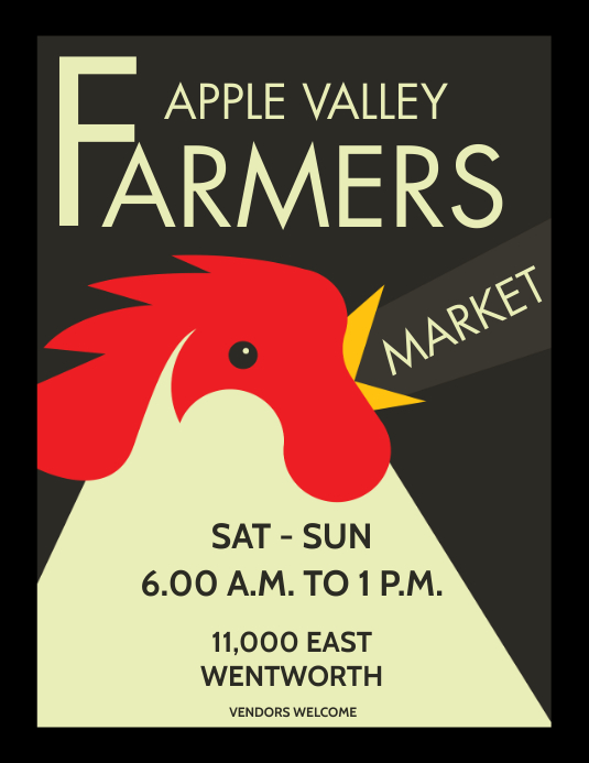 Copy of FARMERS MARKET | PosterMyWall