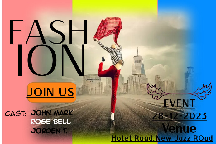 Fashion,Trending,Cloth Poster template