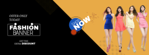 Fashion Banner Template Portada de Facebook