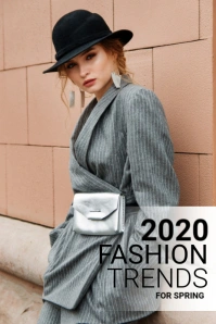 Fashion blog Pinterest Pin Template