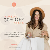 FASHION CLOTH SHOPPING NEW COLLECTION POSTER Template | PosterMyWall