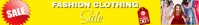 Fashion Clothing Sale  Etsy Banner Etsy-banner template