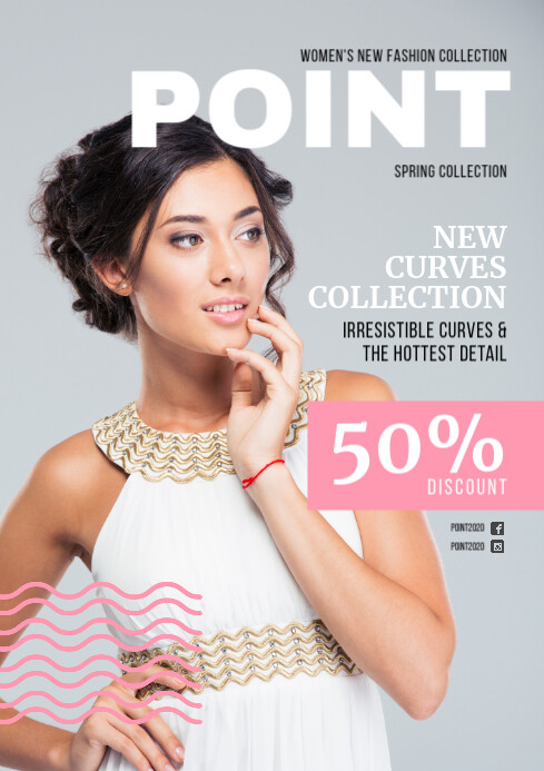 Store Add Poster Fashion Clothing Store Magazine Ad Template | PosterMyWall