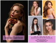 Black Model Portfolio Iflaya Template