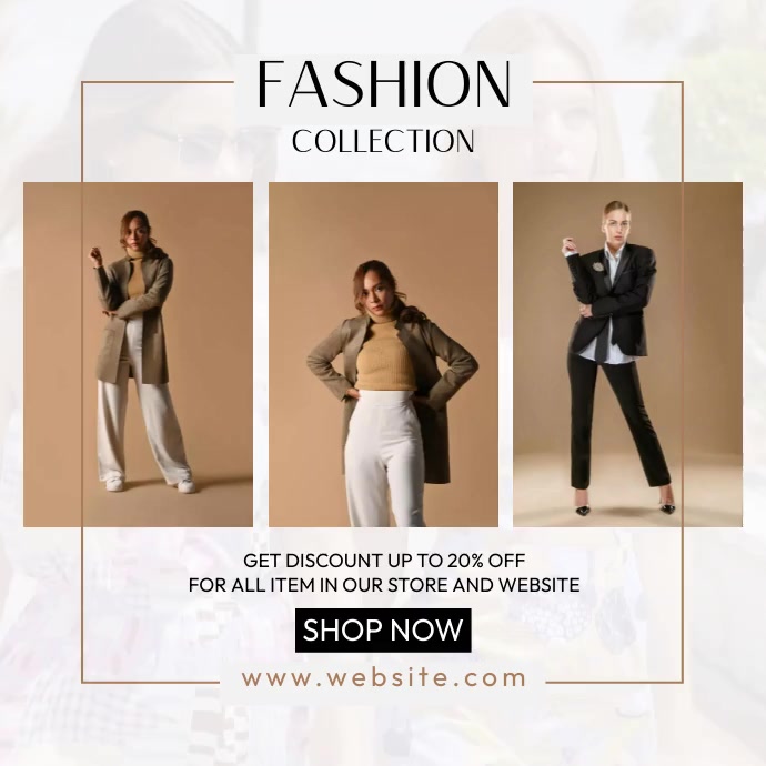 Fashion Collection Ads Template | PosterMyWall