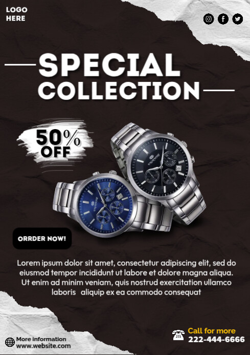 Fashion Collection Ads Template | PosterMyWall