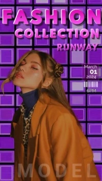 Fashion Collection Digital Display (9:16) template