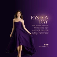 Fashion Day Instagram Post template