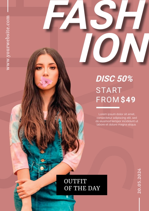 FASHION DEGINE SALE TEMPLATE A4