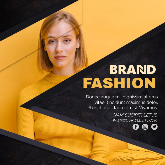 Fashion Instagram Post template