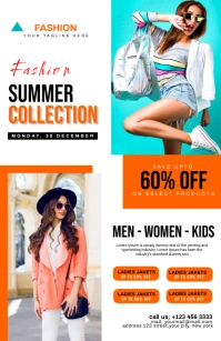 FASHION Half Page Wide template