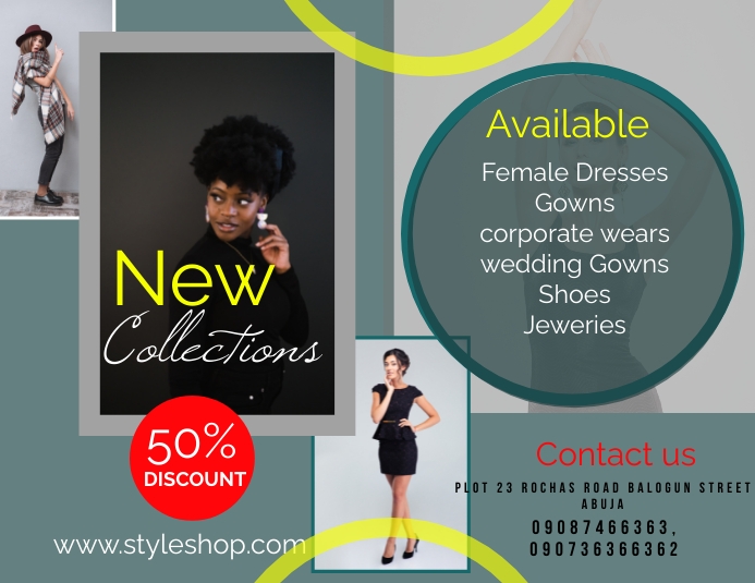 fashion Pamflet (VSA Brief) template