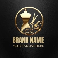 Fashion designer logo template