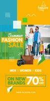 Fashion Discount Rolbanner 3' × 6' template