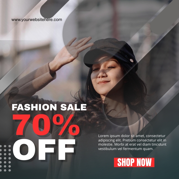 Fashion Discount Template | PosterMyWall