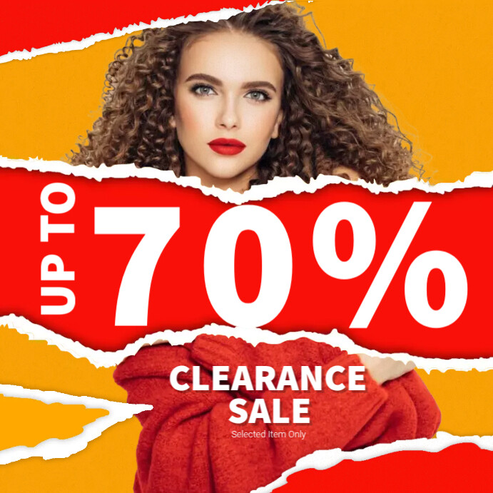 Copy of Fashion Discount Poster PosterMyWall