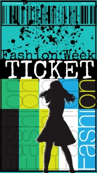 Fashion Event Ekran reklamowy (9:16) template