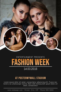 Customize 3 750 Fashion Poster Templates Postermywall