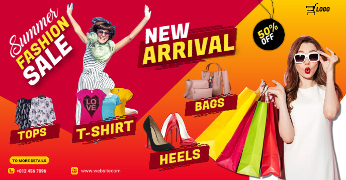 Fashion Facebook Group Cover Photo template