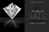 customizable design templates for jewelry postermywall