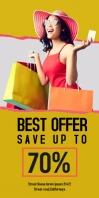 Fashion Roll up template