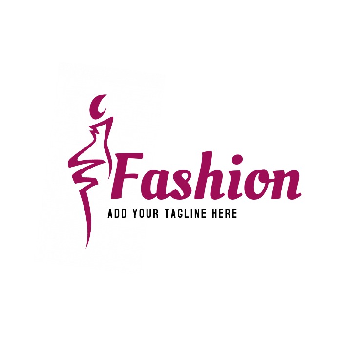 Fashion icon logo design template Logotipo