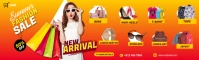 Fashion LinkedIn Background Image template
