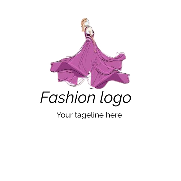 Fashion logo Logótipo template
