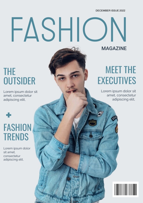 Mens Fashion Magazine Layouts