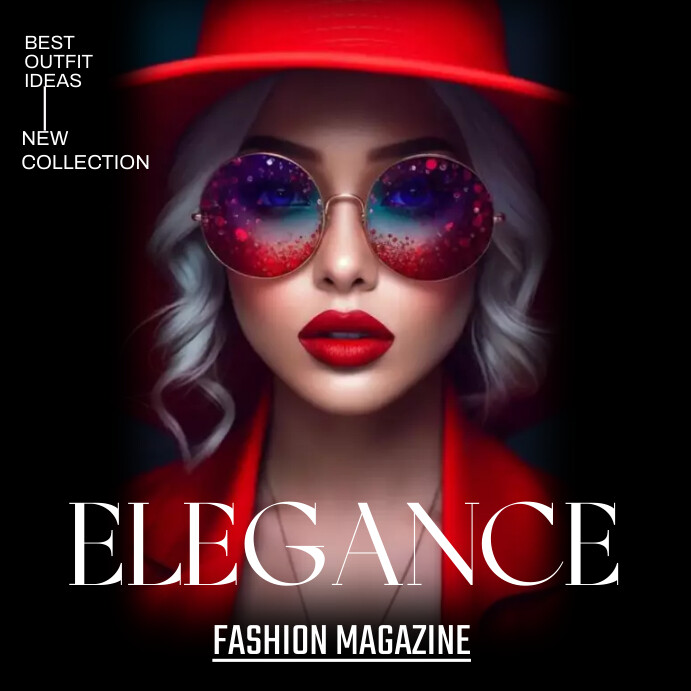 Magazine Pos Fashion Magazine Templat | PosterMyWall