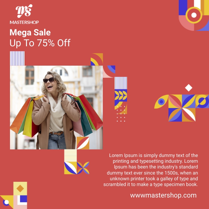 Fashion Mega Sale Template PosterMyWall