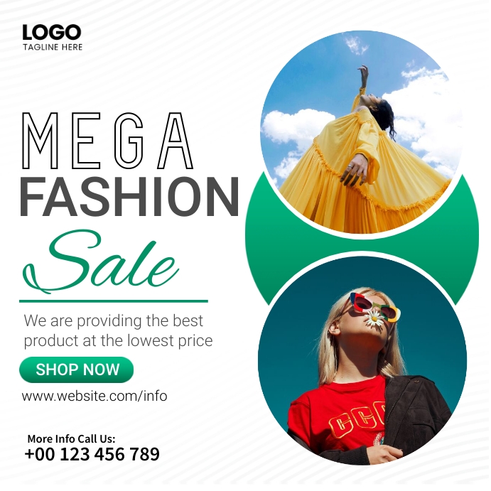 Fashion Mega Sale Template PosterMyWall